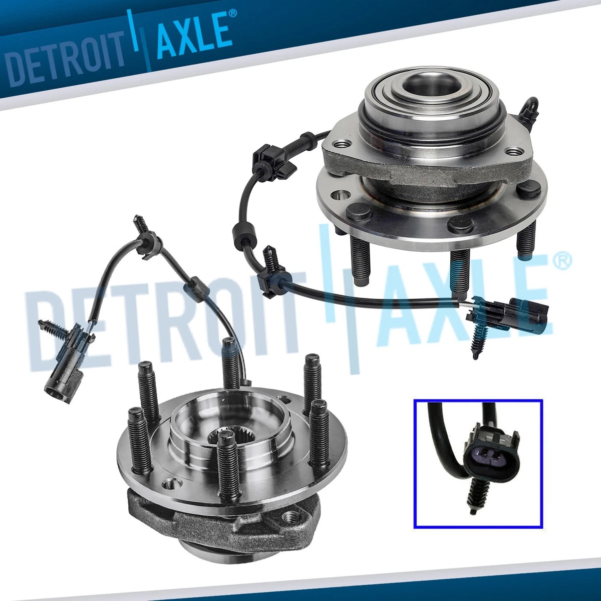 Front Wheel Bearing Hub Assembly For Chevy Trailblazer & GMC Envoy 2002-2009 | Lifetime Warranty 6 thumbnail image