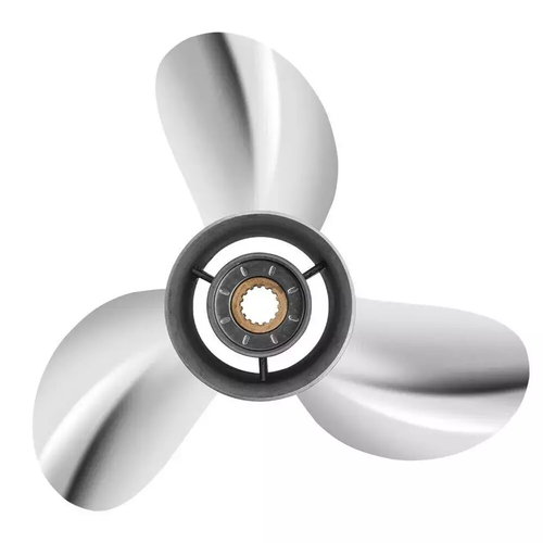 Stainless Steel Propeller 13 x 19-K For Yamaha Outboard Motor 50-130 HP 15 Tooth - Picture 4 of 5