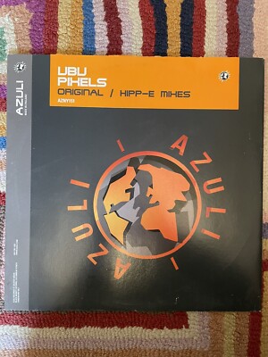 PIXELS BY UBU - ORIGINAL & HIPP E MIXES 12'' SINGLE ON AZULI