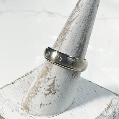 6mm Titanium Ring Free Engraving Titanium Wedding Band Comfort Fit SZ 8-12