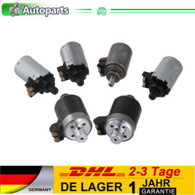 6PCS Automatic Transmission Solenoids Set Kit Fits 722.6 Mercedes Benz 5-Speed m