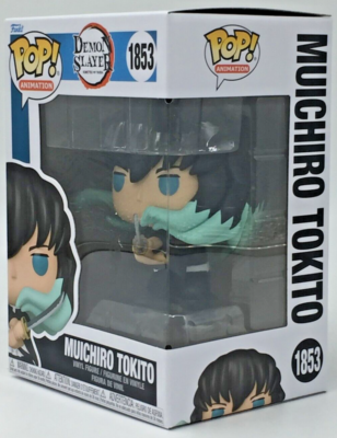 Funko Pop! Anime Demon Slayer Muichiro Tokito #1853 With Pop