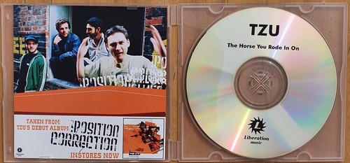 TZU - The Horse You Rode In On RARE Promo CD Single 2003 - Picture 2 of 2