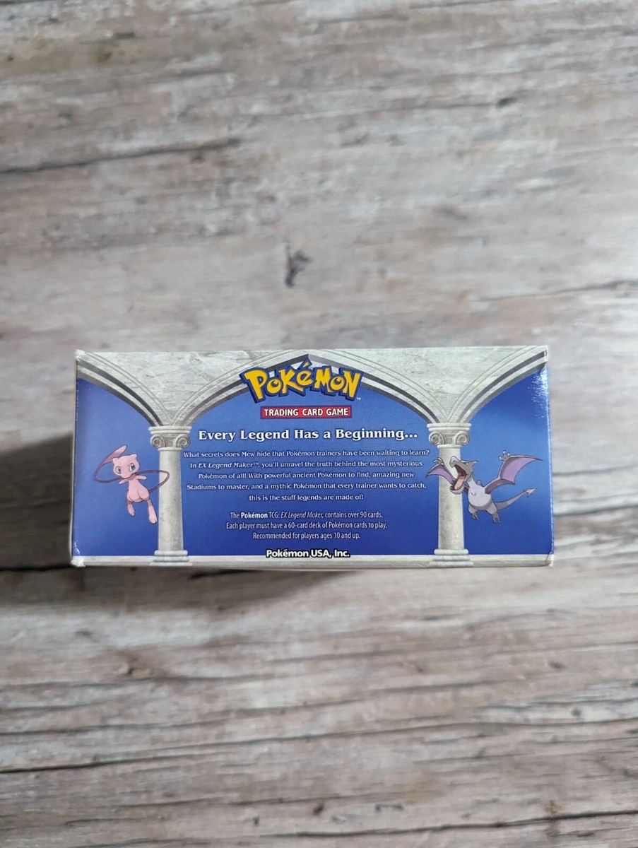 ex legend maker booster box EX Legend Maker Booster Box