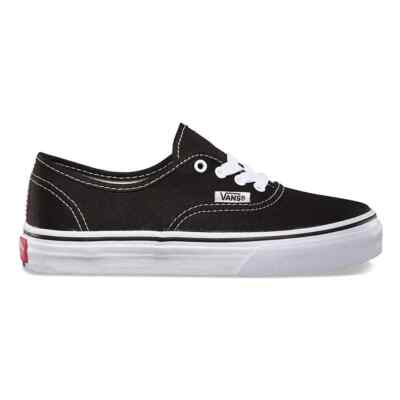 Vans Authentic Classic Black White Kids Casual Sneakers
