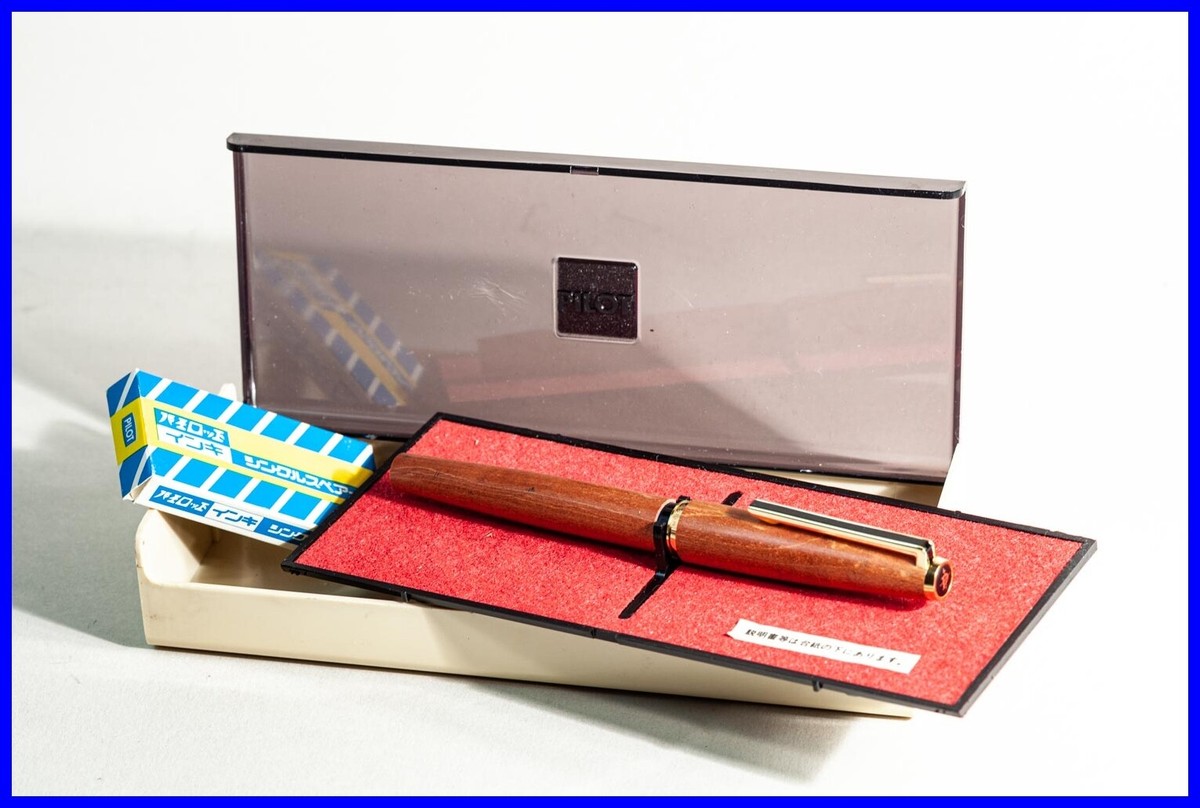 Pilot 万年筆 CUSTOM カエデ 18K 1970s Pilot Custom Kaede Maple Holz Füller Mint Boxed EEF
