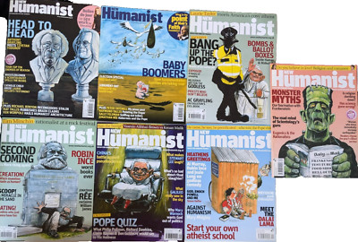 New Humanist Magazine Complete Jan -Dec 2010 No. 1-6 & 2011 Jan Feb No 1