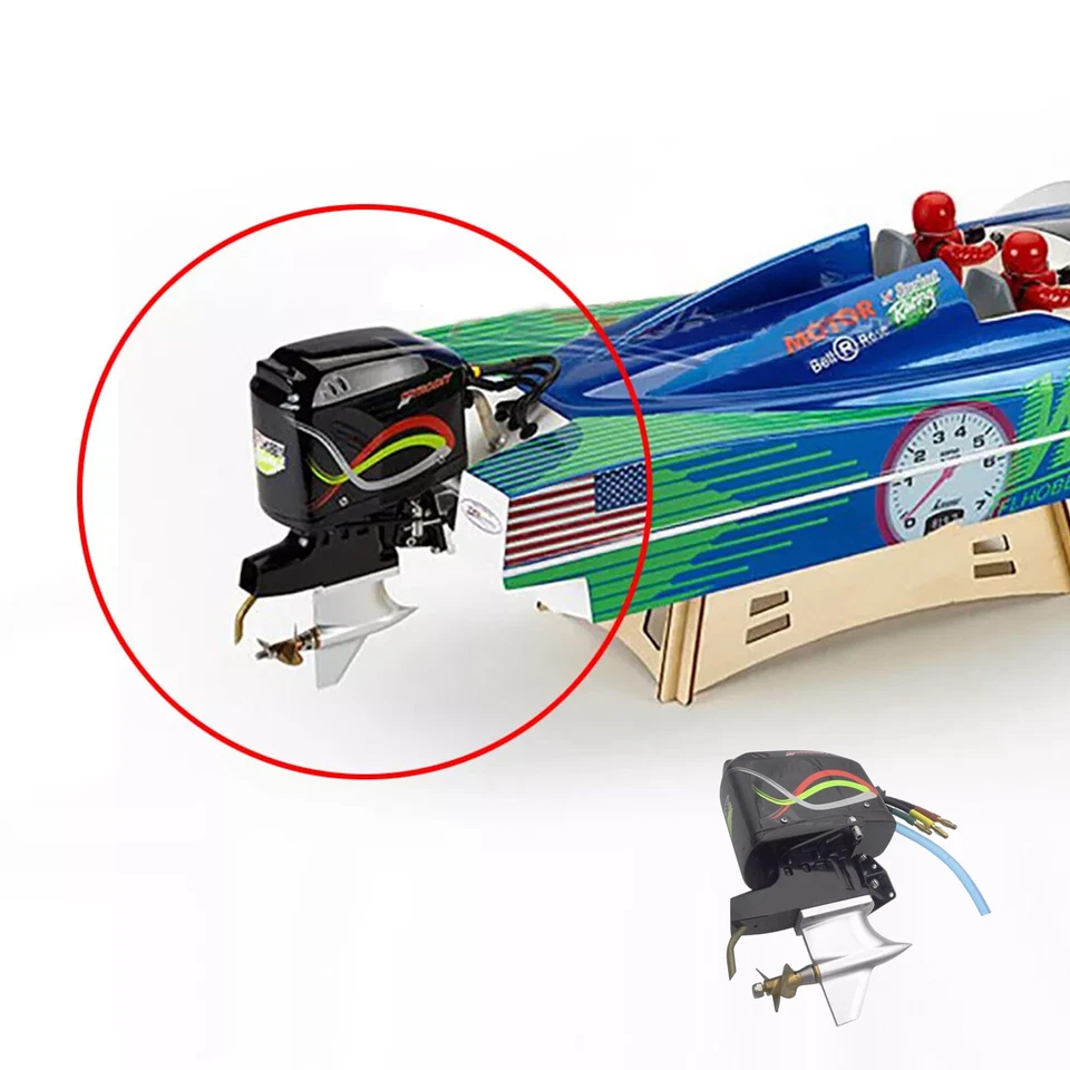 for P1 F1 Racing RC Boat RC Boat Thruster Outboard Gear Drive Engine Motor  - Image 4 of 4