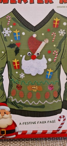 CREA TU PROPIO SUÉTER NAVIDAD Kit - Imagen 2 de 5