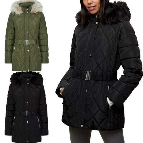 New Ex Brand DP Womens Padded Jacket 