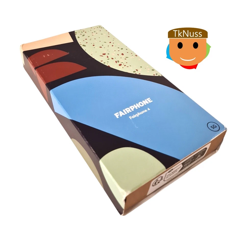 Fairphone 4 5G - 128GB - Grau - Aus fairen und recycelten **Versiegelt**