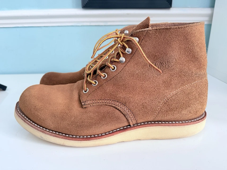 Men's brown suede boots Red Wing 8181 size 45 US 11 1/2 UK 10 1/2  - Image 2 of 4