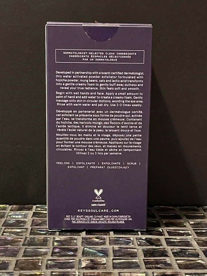 KEYS Soulcare ~ Be Luminous Exfoliator (2.29oz/65g) By Alica Keys *New In Box - Image 4 of 4