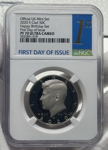 Moneta Proof Gemma Cameo Mezzo Dollaro Kennedy 1979 S Tipo 1, Proof Gemma Cameo Profondo, Non Circolato Mezzo Dollaro 1979 Tipo 1 - Foto 5