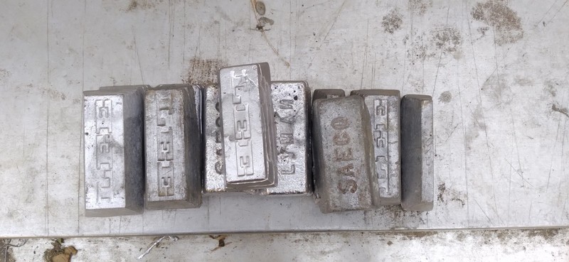 10lbs Scrap Lead Ingots