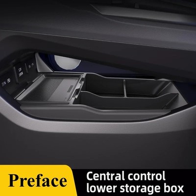 2025 For Geely Preface Center Console Below Storage Box Organizer Mat Silicone
