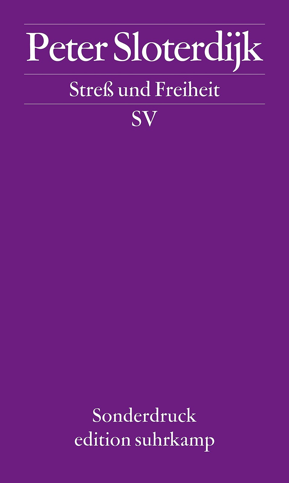 Питер Слотердейк Свобода (издание suhrkamp) (в мягкой обложке) (ИМПОРТ ИЗ Великобритании)