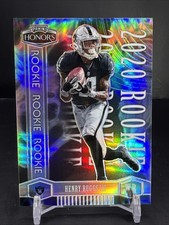 2020 Panini Honors Football Henry Ruggs III Refractor /70 Rookie Card. rookie card picture