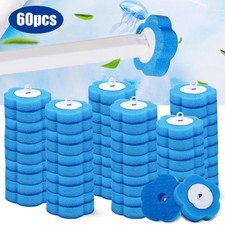 60x Disposable Toilet Brush Refills 3-Layer Sponge Cleaning Pads Compatible Wand