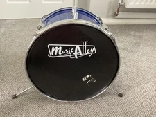 14”x 8” Bass Drum / Performance Percussion /Black /Great for busking 