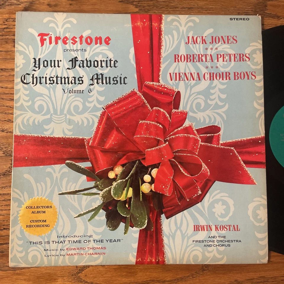 Firestone Presents Your Favorite Christmas Music Volume 6 пластинок стерео праздничное состояние очень хорошее+ - Изображение 2 из 4