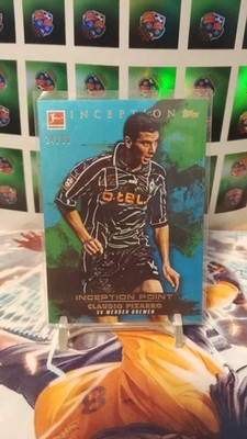 Claudio Pizarro /99 Topps Inception Point Bundesliga Werder Bremen Peru Legend
