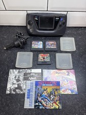 Sega Game Gear Console Bundle - Working (Read Description) Street Fighter Etc