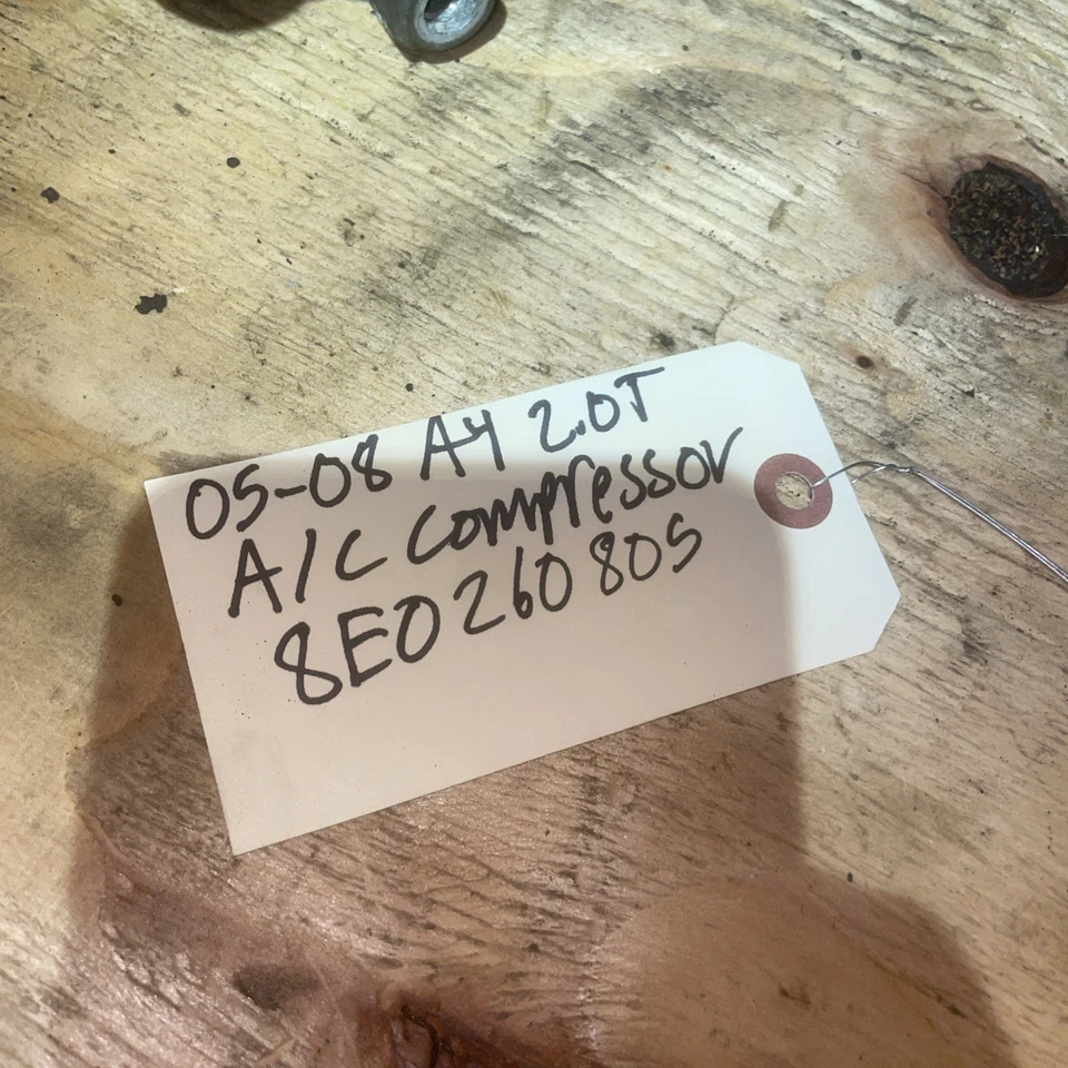 Compressor AC Audi A4 2005-2008 fabricante de equipamento original - Imagem 4 de 4