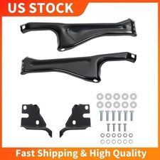 Front Bumper Brackets Set For Chevy Gmc Pickup Truck 1981-1987 With Hardware Front Bumper Brackets Set For Chevy Gmc Pickup Truck 1981-1987 With Hardware