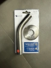 Glacier Bay 6” Shower Arm & Flange - Brushed Nickel - 108098