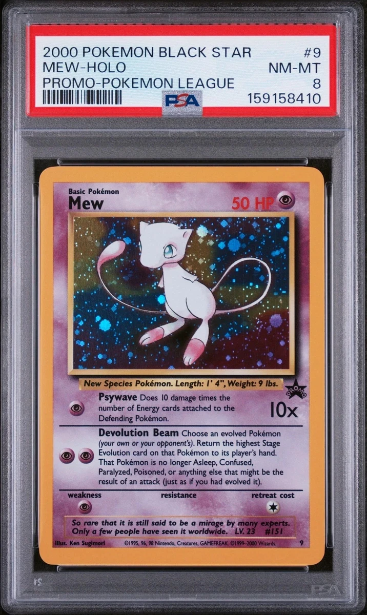 25+ Mew Pokémon TCG Professional Sports Authenticator (PSA) Grade