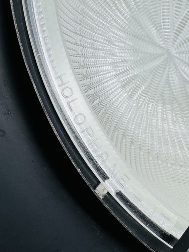 Holophane Italy Lampadario Lampada Plafoniera Ufo Vetro Design Space Age 1960 - Foto 13 di 16