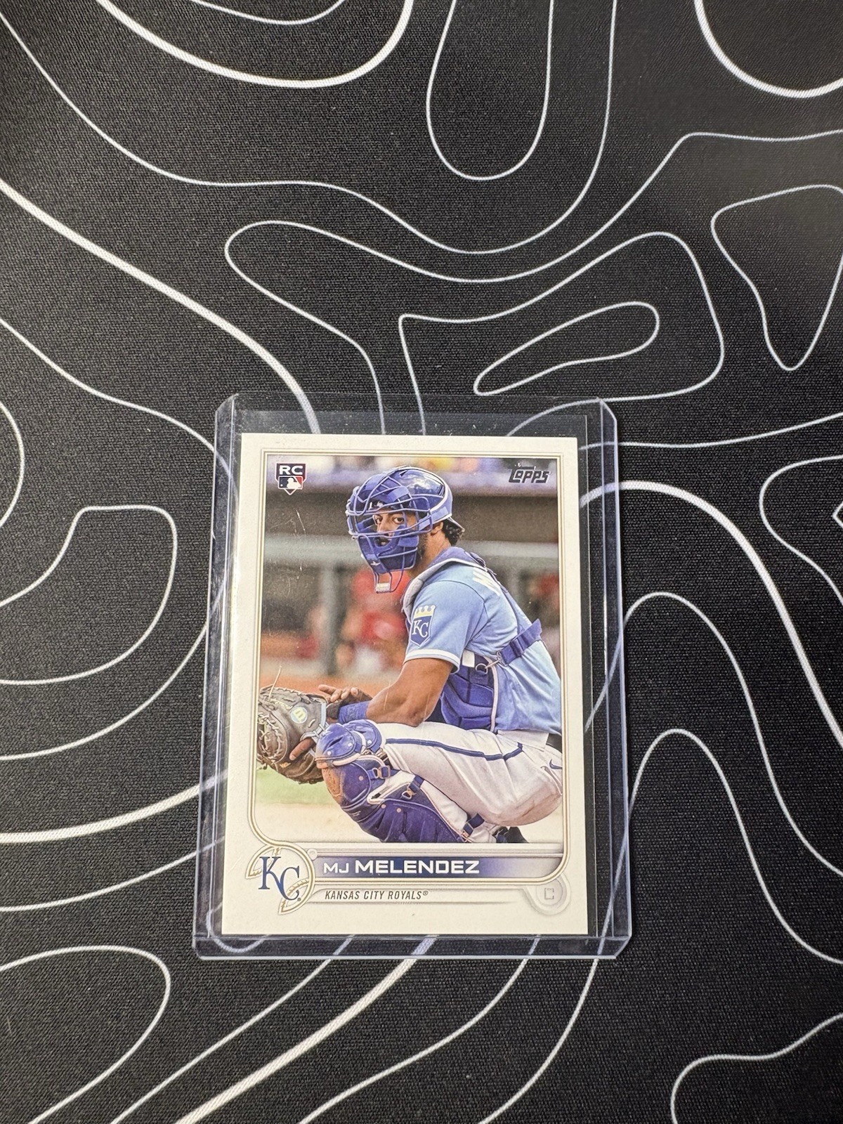 2022 Topps Update Series MJ Melendez Rookie Photo Variation SP #US223 Royals