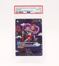 Perona SP - OP06-093 PSA 10 The Azure Sea's Seven SR One Piece - GEM MT