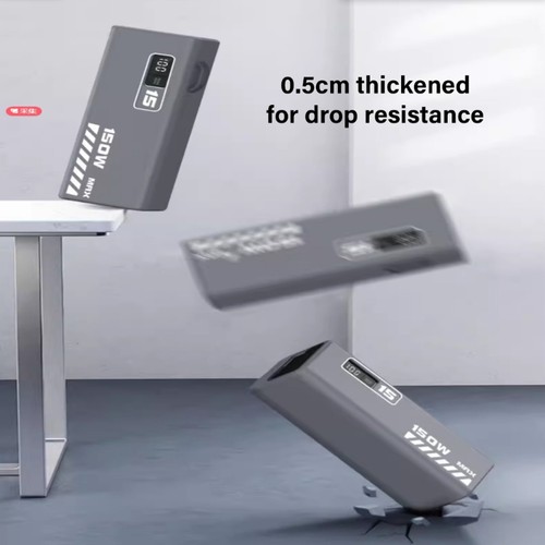 Silikon Reisetragetasche für No. 15 150W Powerbanks Aufbewahrungstasche - Bild 4 von 11