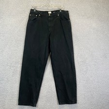 Vintage 90's Calvin Klein Jeans Men s Black Size 36x32 Grunge Skate Denim