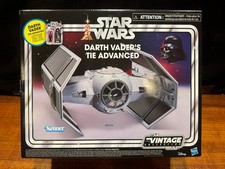STAR WARS Vintage Collection DARTH VADER'S TIE ADVANCED with Carded VC334 Figure
