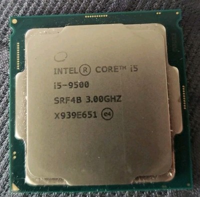 Intel Core i5-9500 3.0 GHz 8 GT/s LGA 1151 Desktop CPU Processor SRF4B