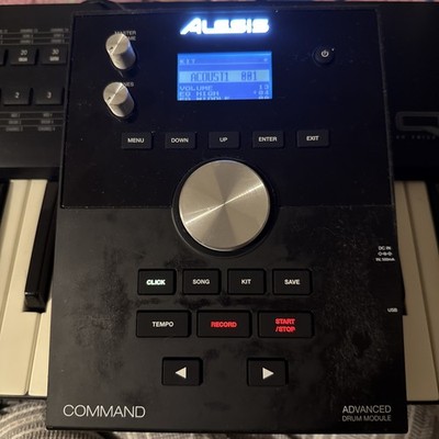 Alesis Command Drum Module, BLEMISH. Upgrade/Replace Debut, DM4,5,6,7,7X !
