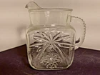 Anchor Hocking EAPC Star of David 40 ounce Pitcher VINTAGE