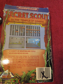 Secret Scout in the Temple of Demise (Nintendo, NES) Color Dreams W/Box Tested