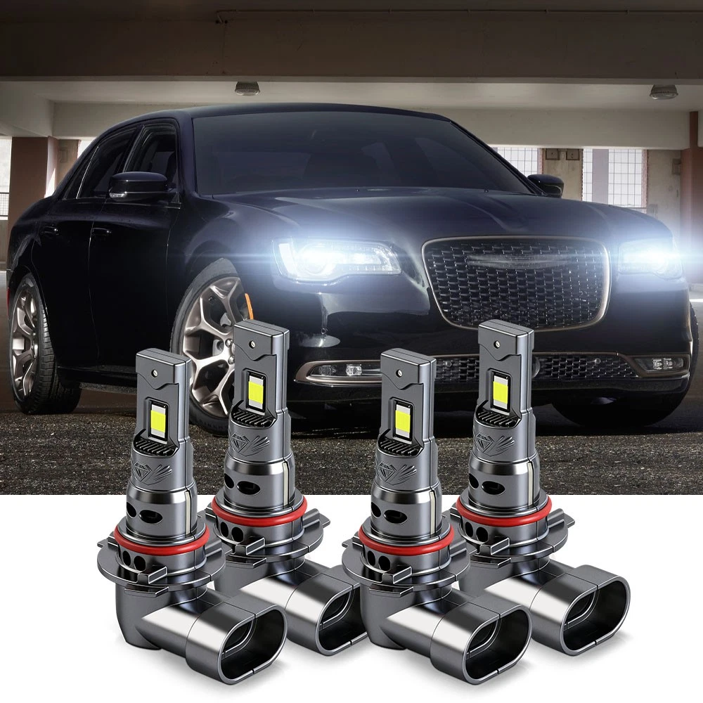 For Chrysler 300 S Sedan 4-Door 3.6L 2016-2023 Front LED Headlight High Low Bulb