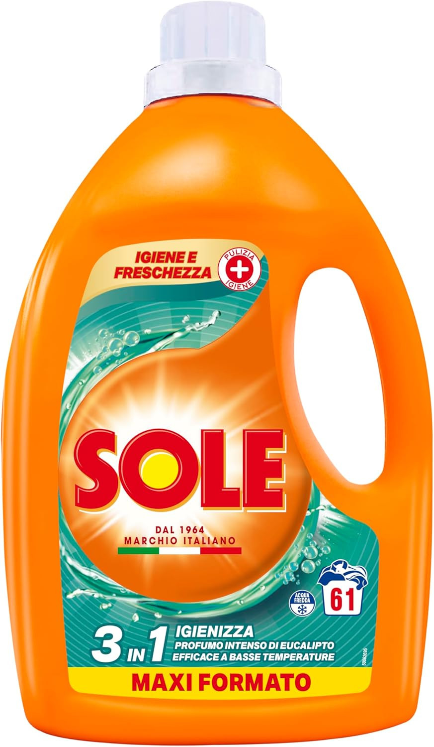 Sole Lavatrice Igiene e Freschezza 183 Lavaggi: Profumo Imbattibile - 2