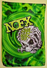 NOFX Concert Banner Poster Shirt CD 2024 Punk Rock Memorabilia SKA Warped Tour L