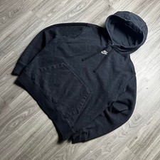 Medium Vintage Nike black hoodie middle swoosh