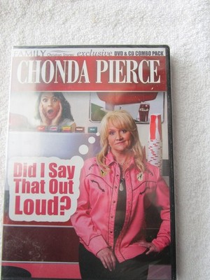 Chonda Pierce: Did I Say That Out Loud? DVD (Bonus CD) NEW