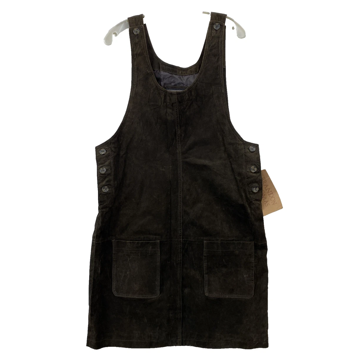 Women's Leather Overall Dress for sale | eBay