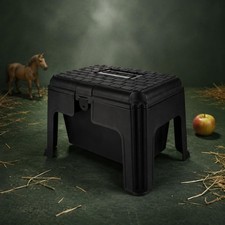 Plastic Tool Box Front Latch Plastic Toolbox Raised Legs for Stable