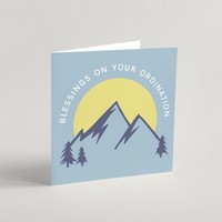 Blessings On Your Ordination Greeting Card And Envelope
