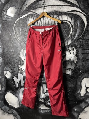 Umbro Vintage Y2K Red Sport  Nylon Pants Size Small